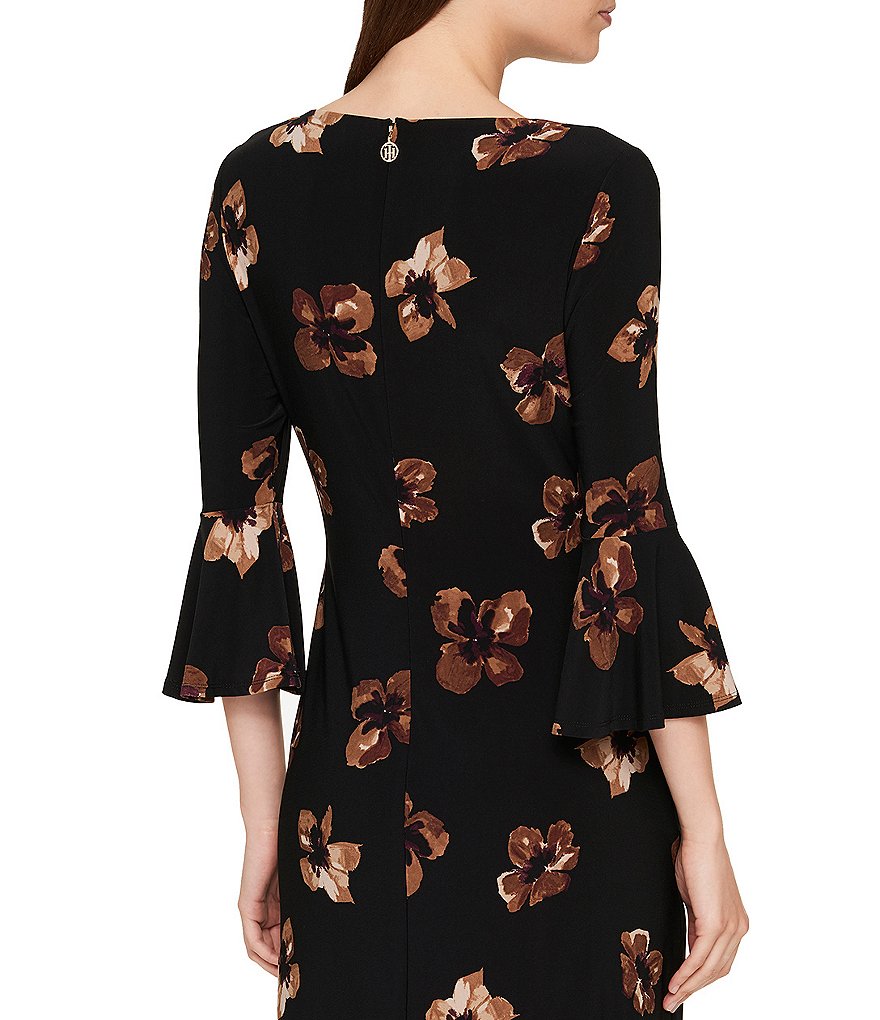 Calvin Klein Sleeveless Round Neck Button Front Sheath Dress