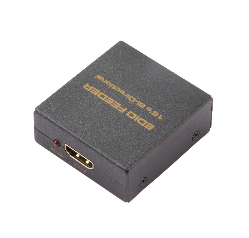 EDID Feeder.HDMI Resolution Support:24/50/60fs/1080P/1080i/720p/576p/576i/480P/480i/24/30/2160P