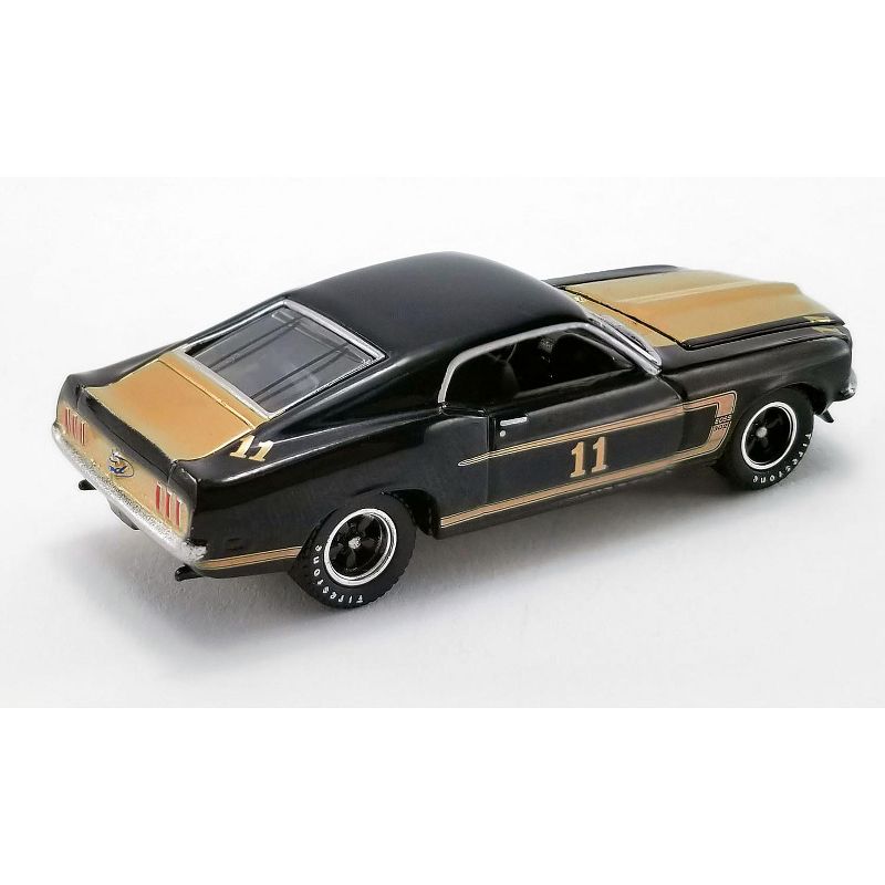 1970 Ford F-350 Ramp Truck & 1969 T/A Mustang #11 Black & Gold "Smokey's Yunick" 1/64 Diecast Model Cars by Greenlight for ACME