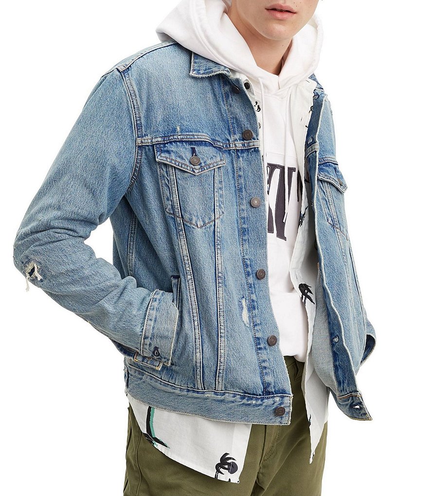 Levi's&reg; The Trucker Get Ripped Denim Jacket