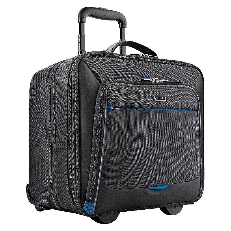 Solo Active Tech 16" Rolling Suitcase - Black