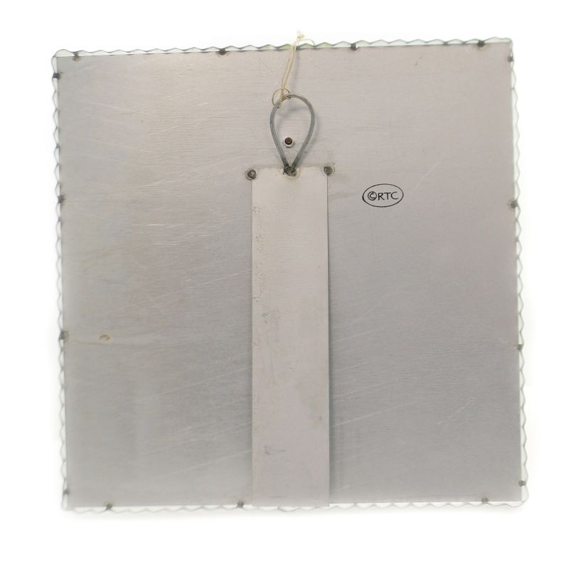 Home Decor 12.0" Putty Checkered Display Board Picture Frame  -  Decorative Easels Or Stands