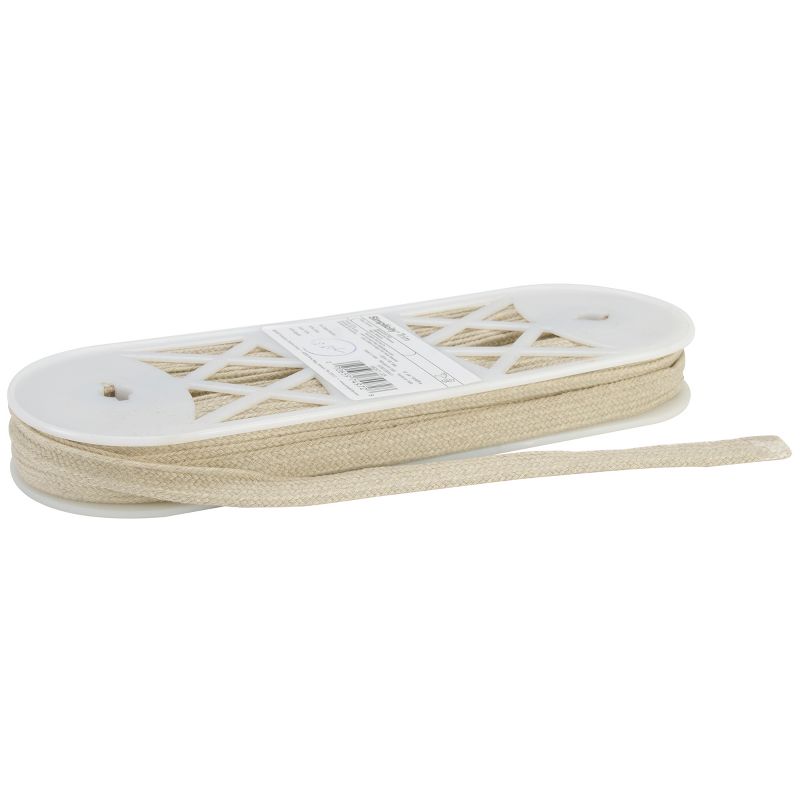 Simplicity Hemp Foldover Braid 1/2"X12yd-Natural