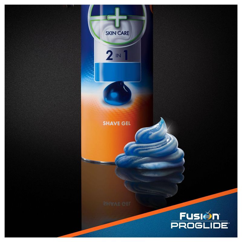 Gillette Fusion ProGlide Sensitive Men's Ocean Breeze Shave Gel Twin Pack - 12oz