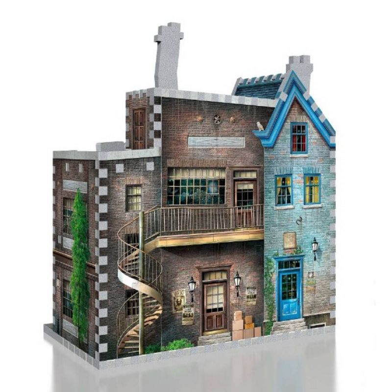 Wrebbit OllivAnder's Wand Shop And Scribbulus 3D Puzzle 295pc