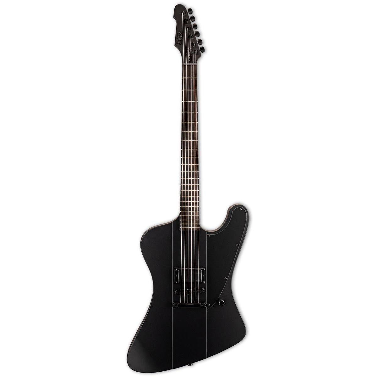 ESP LTD Pheonix Black Metal Electric Guitar (Black Satin)