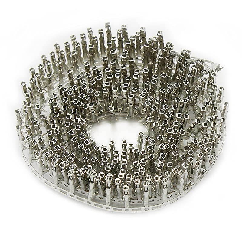 200PCS 2.54mm Pitch Male Female Pin Connector Dupont Jumper Wire Cable Pin Crimp Terminal Connector(2.54mm Dupont Jumper F&M)