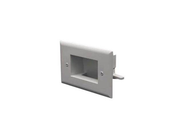 DataComm 45-0009-WH Easy Mount Plate, Slim Fit, White