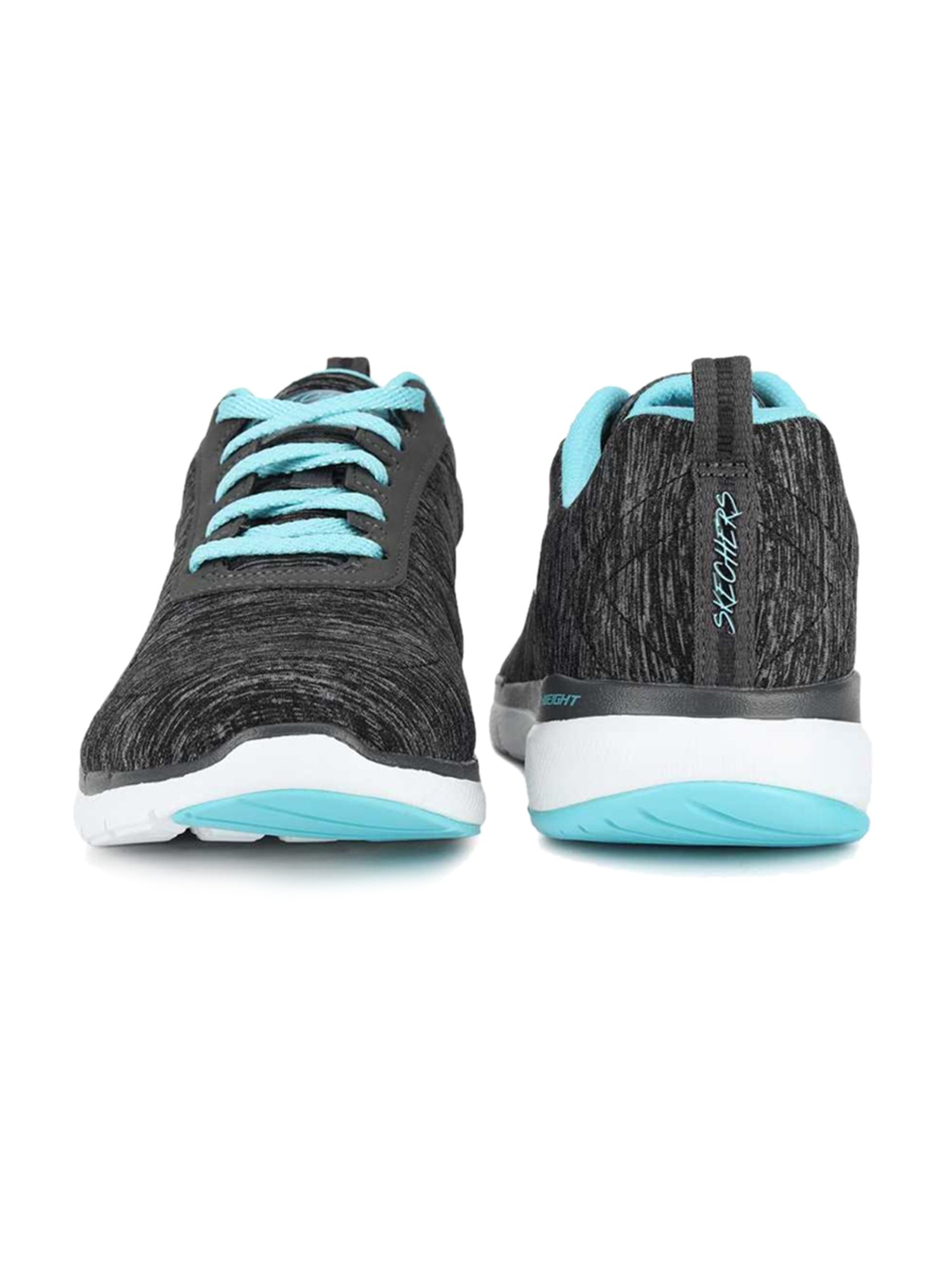 Skechers Women's Flex Appeal 3.0-Insiders Black Running Shoes