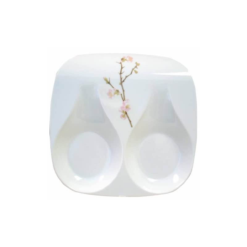 Corelle Coordinates by  Melamine Double Spoon Rest, Cherry Blossom