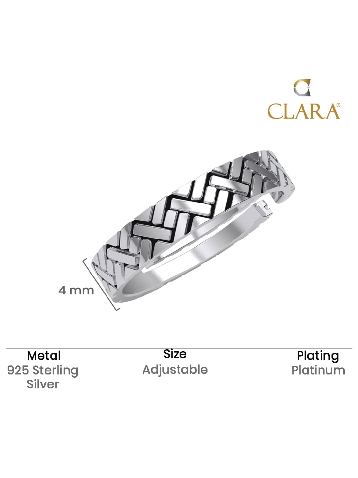 GIVA 925 Silver Pearly Bloom Ring for Women & Girls