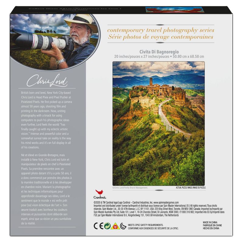 Spinmaster Chris Lord: Civita di Bagnoregio Jigsaw Puzzle - 1000pc