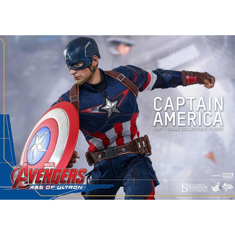 Hot Toys Avengers Age of Ultron Hot Toys 1/6th Scale Action Figure Captain America