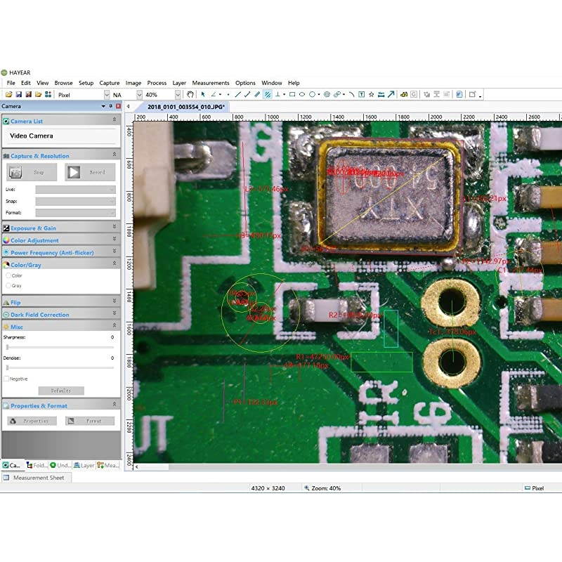 14MP HDMI HD USB Digital Industry Video Microscope Camera Set+Big Boom Stand Universal Bracket +300X C-Mount Lens+144 LED Light + 8" inch HDMI LCD Monitor (300X Zoon Lens)