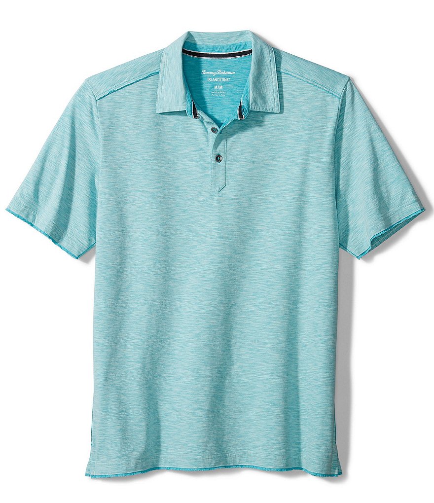 Tommy Bahama Big & Tall Fray Day Harbor Short-Sleeve Polo Shirt