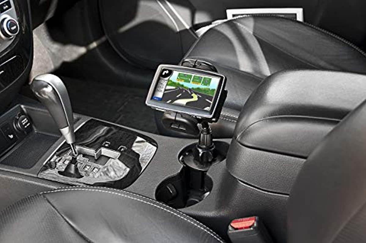 Bracketron Universal Cup-iT Cup holder Mount Phone Cradle For Car Hands Free Law Compatible iPhone X 8 Plus 7 SE 6s 6 5s 5 Samsung Galaxy S9 S8 S7 S6 S5 Note Google Pixel 2 XL LG Nexus Sony UCH-101-BL