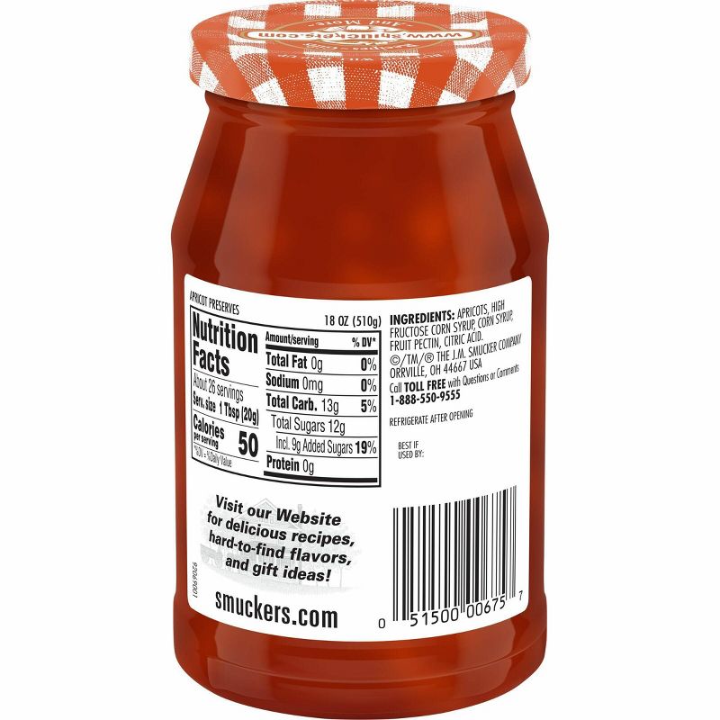 Smucker's Apricot Preserve - 18oz