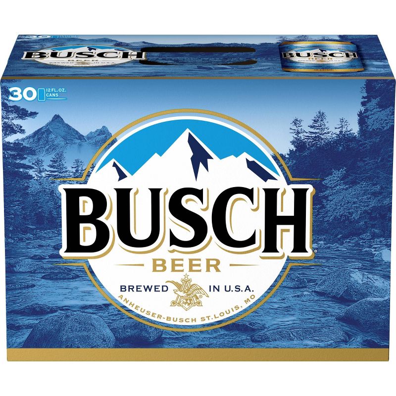 Busch Beer - 30pk/12 fl oz Cans