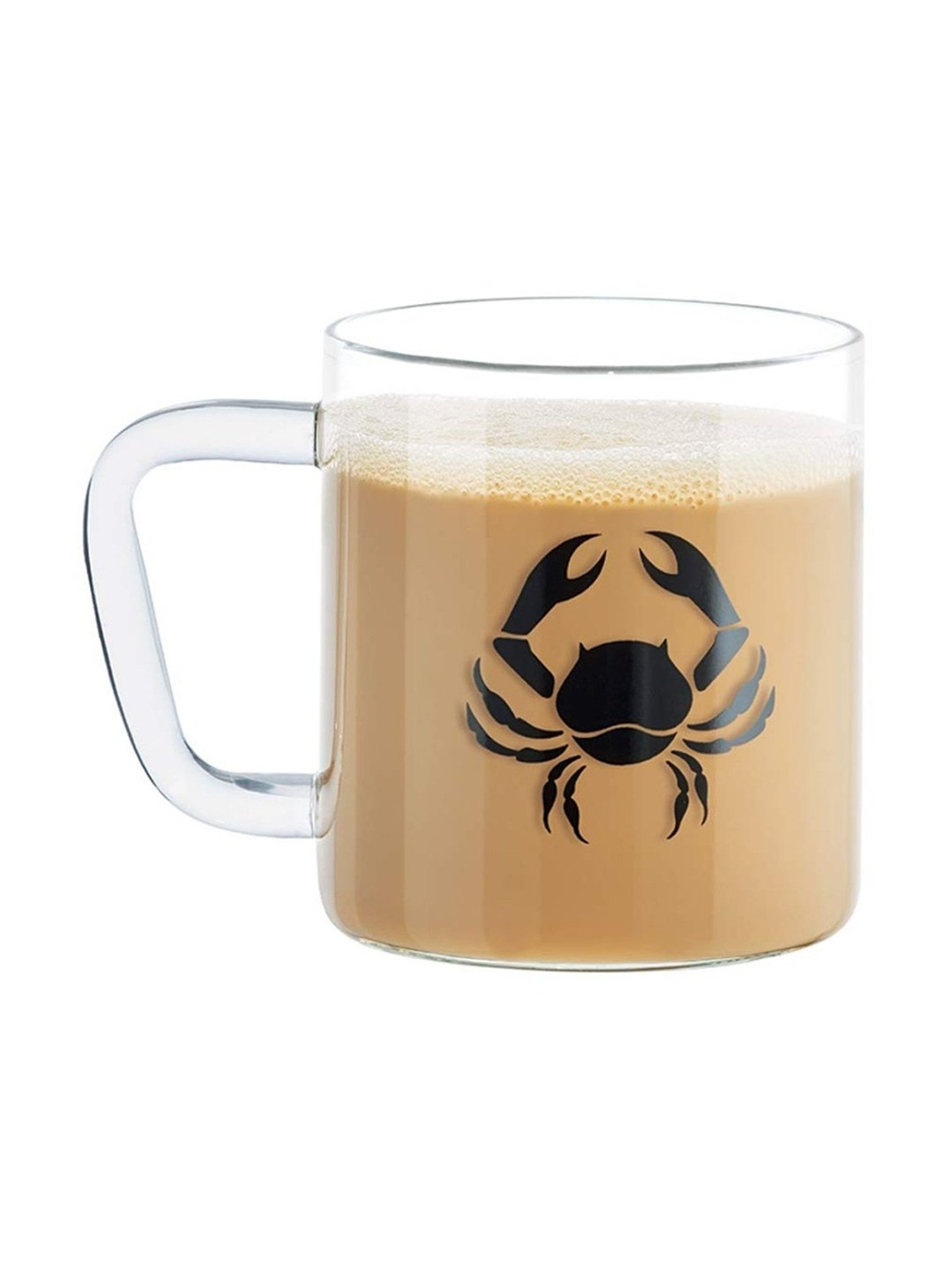 Borosil Transparent Glass Mug 305 (ML)