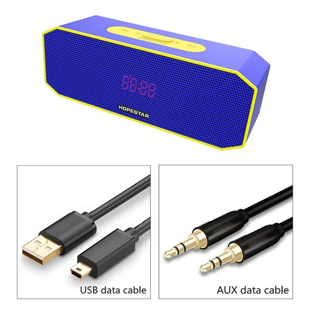 HOPESTAR P8 Portable Wireless Bluetooth Speaker Music Player Power Bank