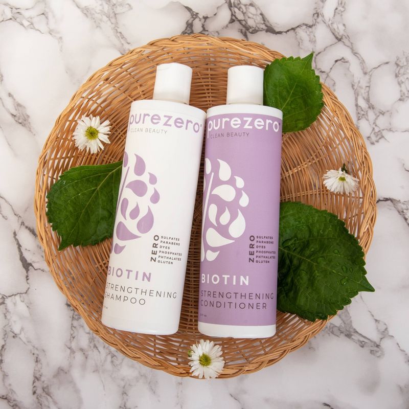 Purezero Biotin Strengthening Conditioner - 12 fl oz