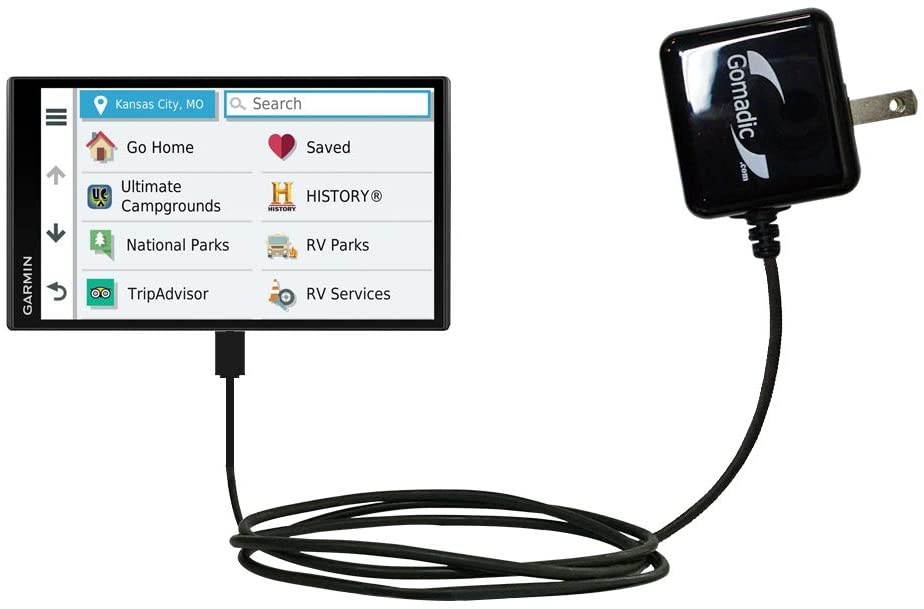 Gomadic Advanced Rapid Wall AC Charger Compatible with Garmin RV 780 / RV 785 - Built Brand TipExchange