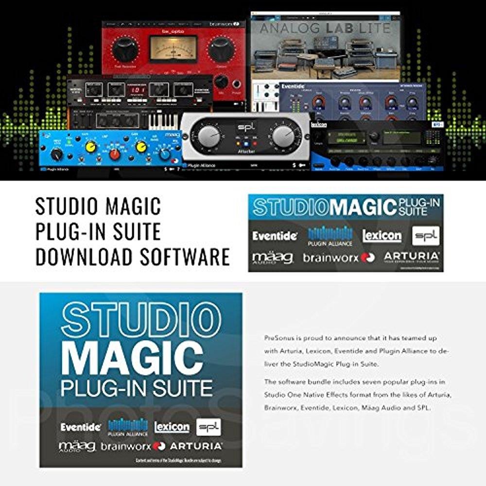 PreSonus AudioBox iOne 2x2 USB/iPad Recording System and Deluxe Bundle w/ Samson Q6 Mic & SR360 Stereo Headphones + Xpix Cables + Fibertiqu Cloth + More
