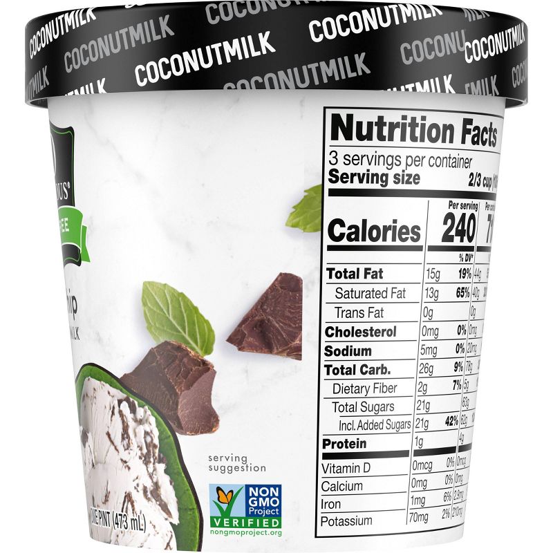 So Delicious Dairy Free Coconut Milk Frozen Dessert Mint Chip - 16oz