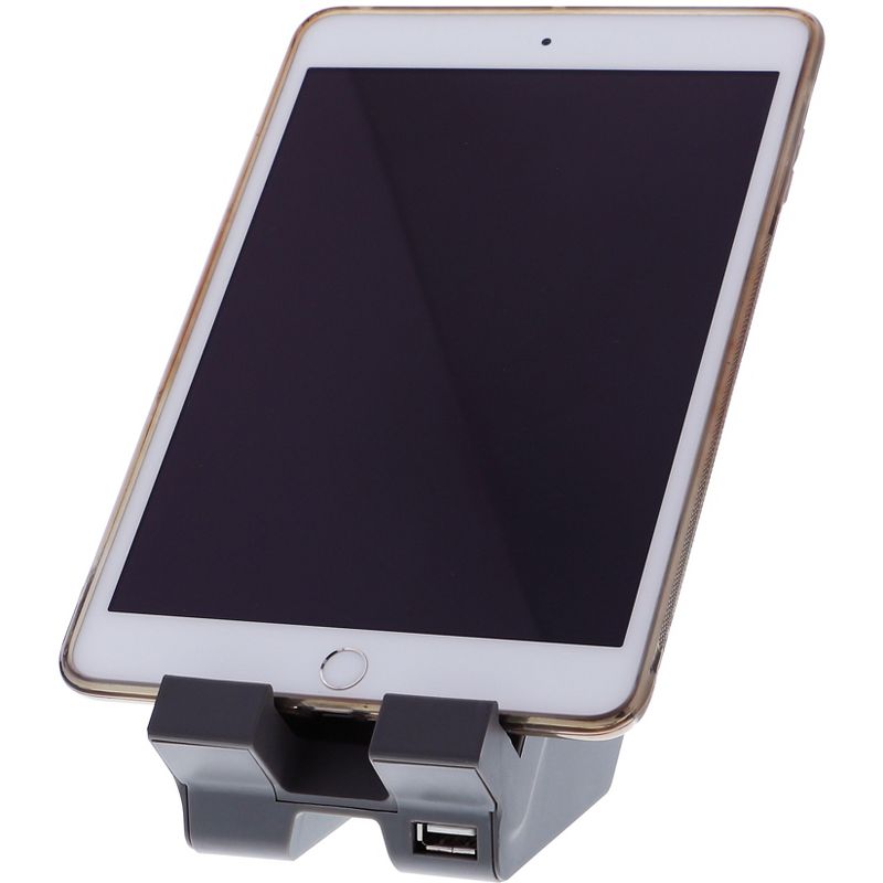 Bostitch Konnect Plastic Phone Dock with USB KT-PHONE-GRAY