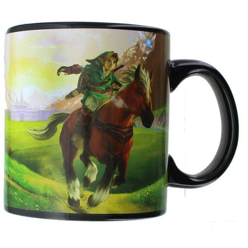 Just Funky The Legend of Zelda Link Riding Epona 20oz Ceramic Coffee Mug