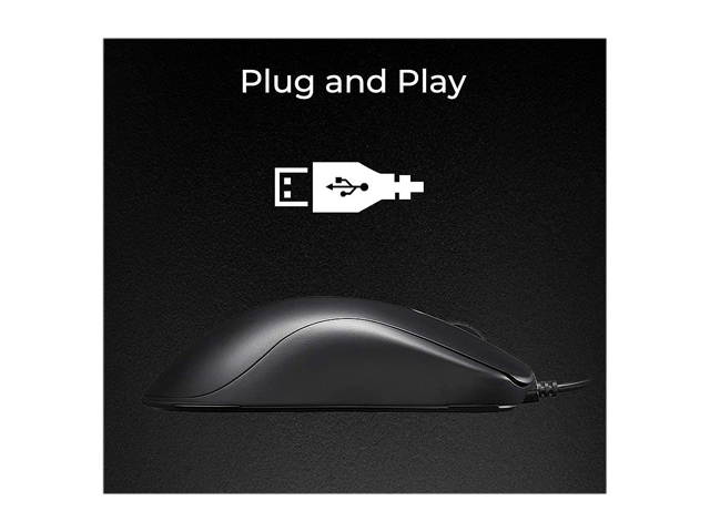ZOWIE FK1-B Black Symmetrical Gaming Mouse for Esports - Large