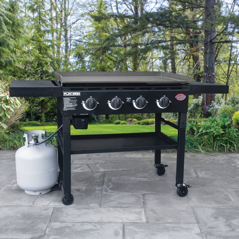 Char-Griller E8936 Flat Iron 4 Burner Griddle