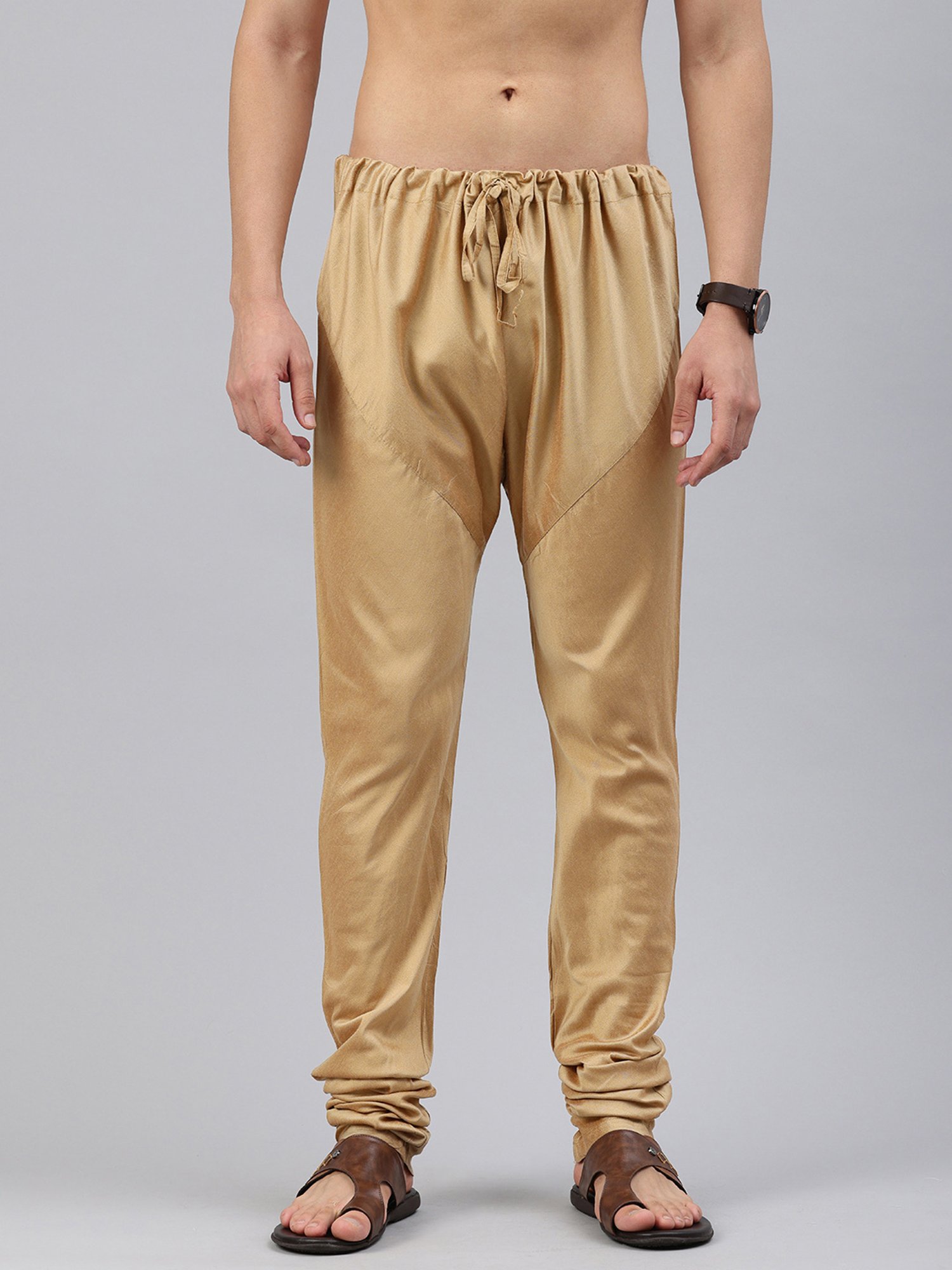 Manthan Brown Regular Fit Churidars