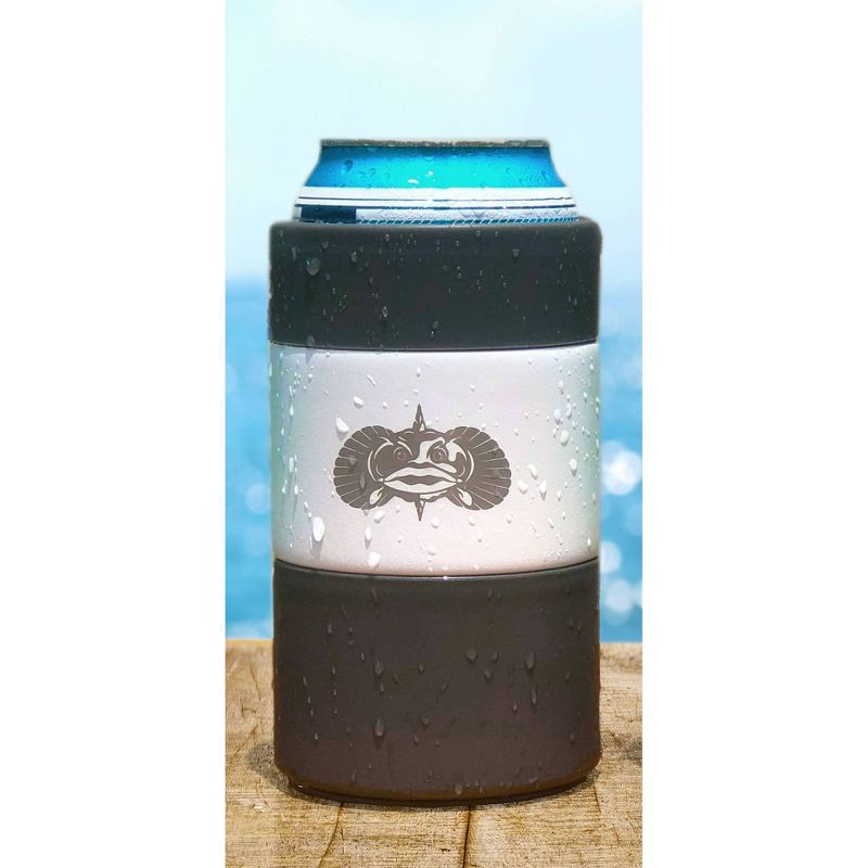 Toadfish Non-tipping Can Cooler White