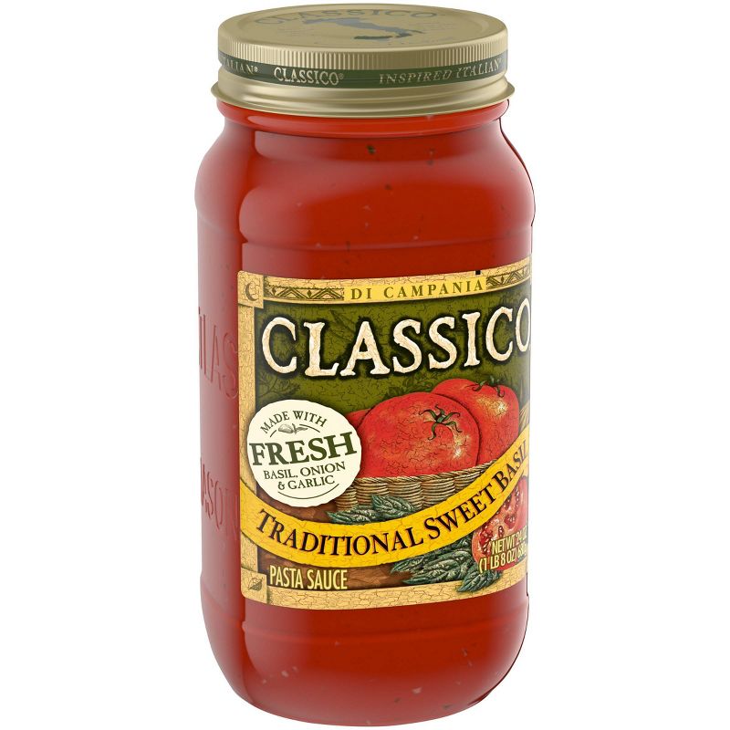 Classico Traditional Sweet Basil Pasta Sauce 24oz