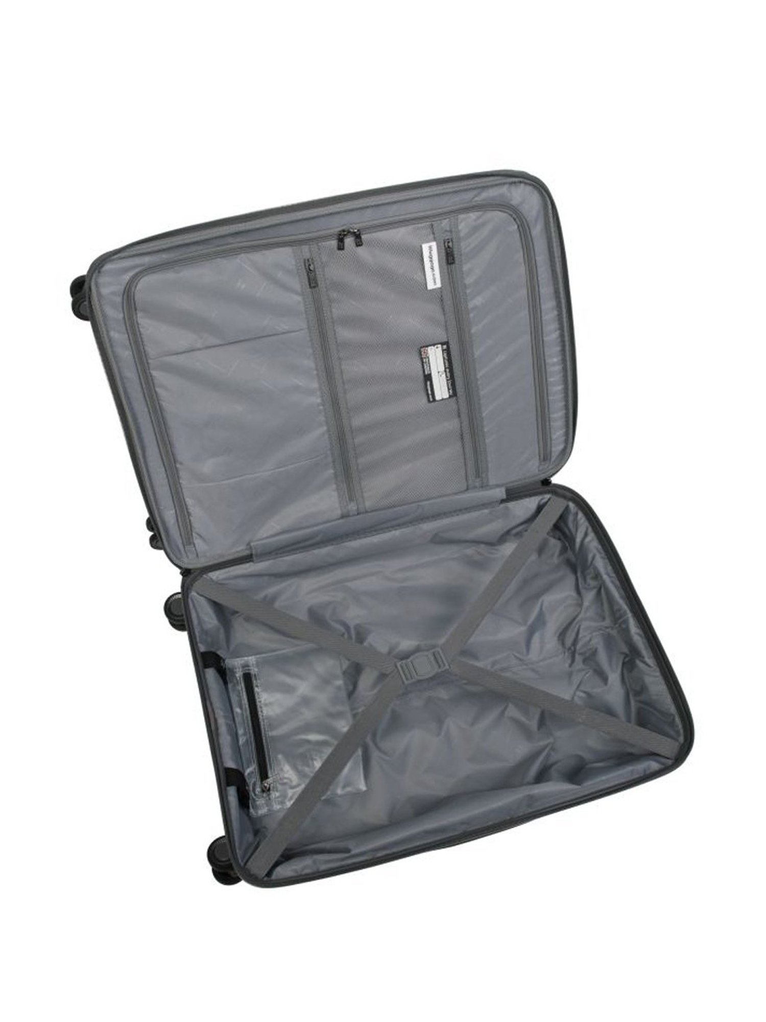 it luggage Eco Tough Grey Set of 3-28 24 20 inches Expandable Hardsided Luggage Trolley with TSA