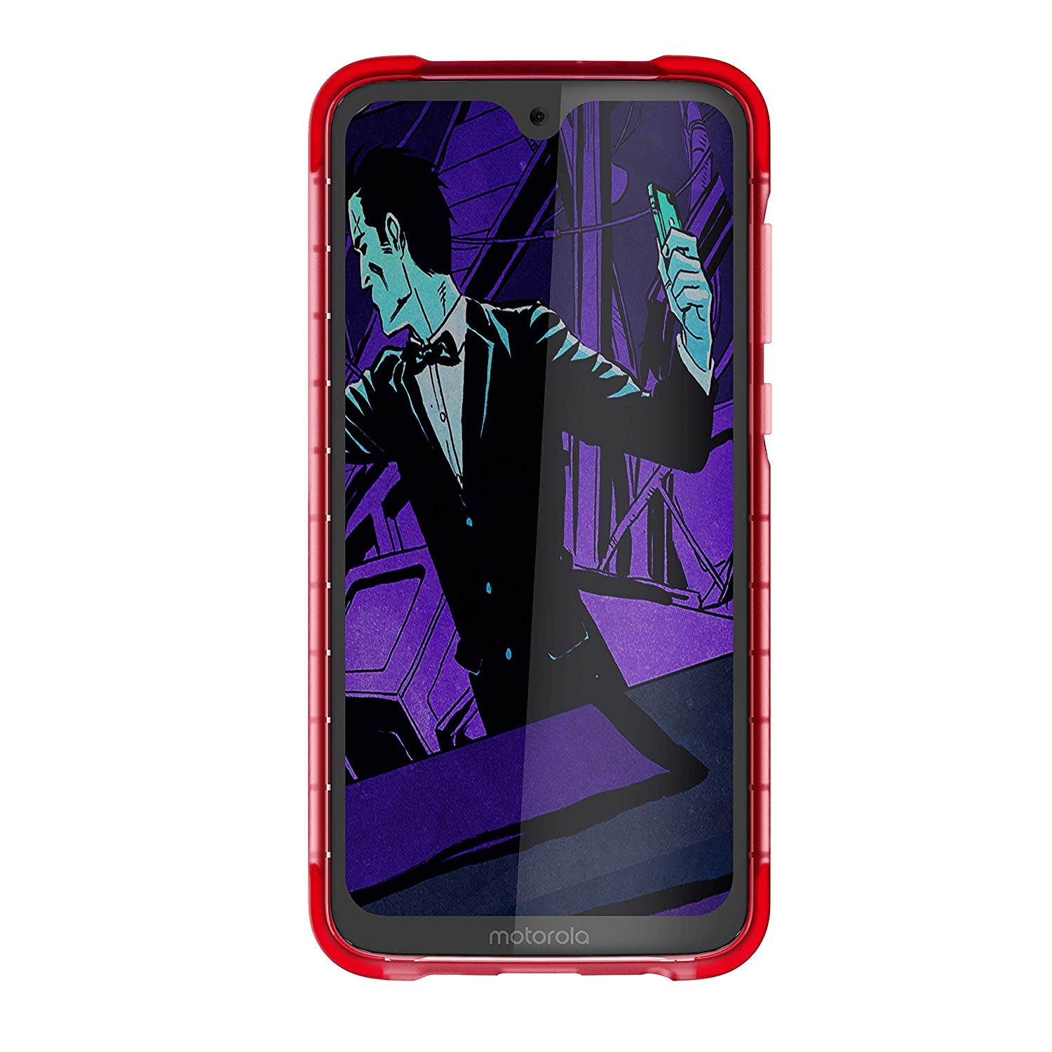 Ghostek Covert Clear Moto G7 Play Case with Super Slim Military Grade Armor Design Shockproof Heavy Duty Protection Scratch Resistant Back and Non-Slip Grip 2019 Moto G7 Play (5.7 Inch) - (Clear)