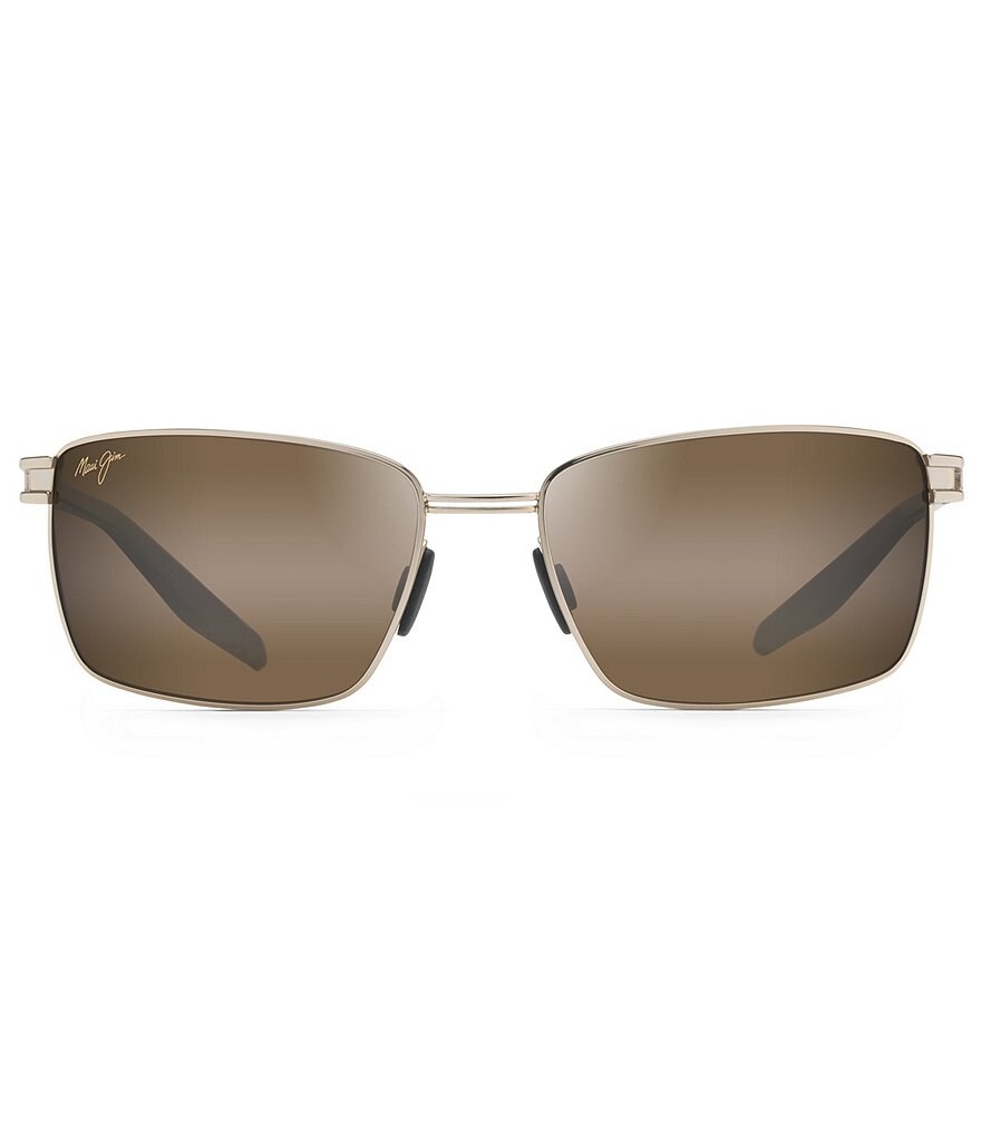 Maui Jim Cove Park PolarizedPlus2&reg; Rectangular 60mm Sunglasses