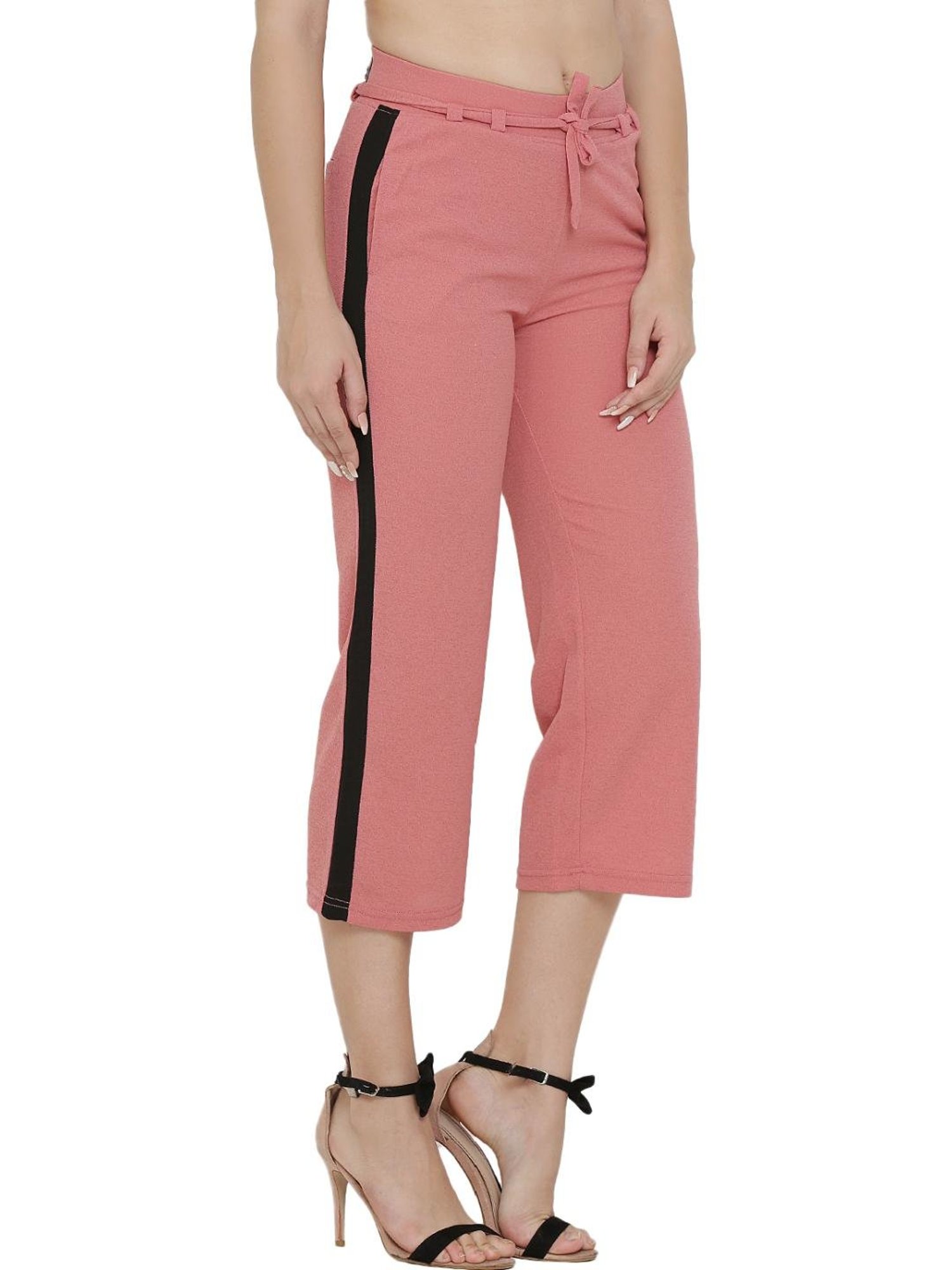 Westwood Pink High Rise Culottes
