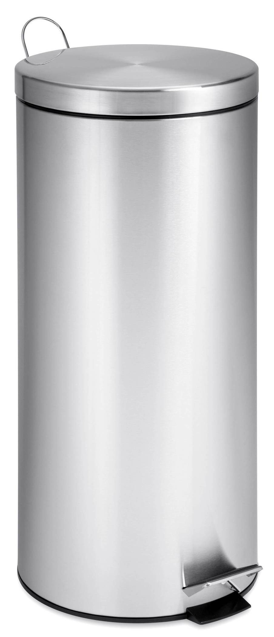 Honey Can Do 30L Round Stainless Steel Can With Bucket - TRS-02110