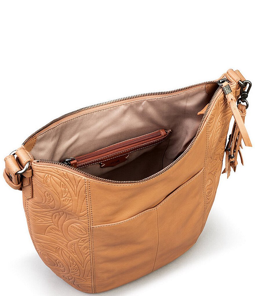 Dooney & Bourke Signature Hydrangea Monogram Collection Floral Hobo Bag