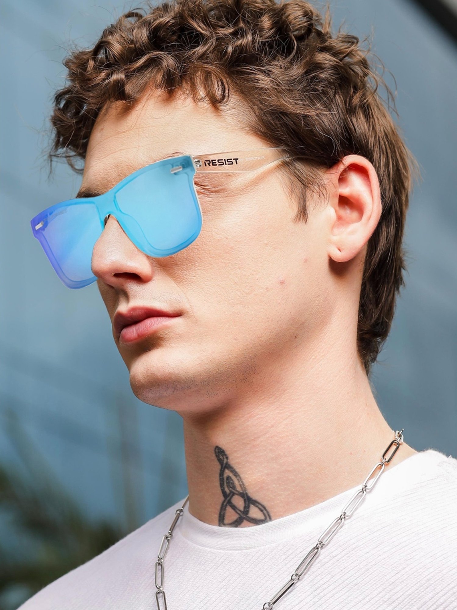 Resist Eyewear Aqua Wayfarer Polarized Unisex Sunglasses