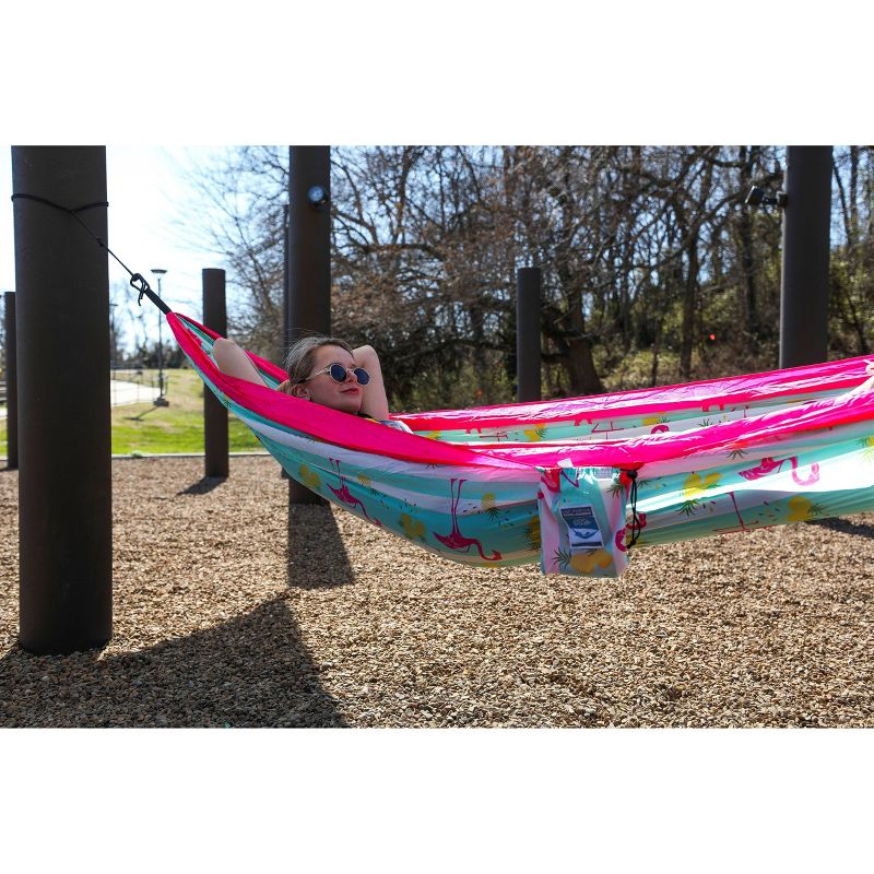 Kijaro Ultralight Hammock- Hallett Peak Gray Journey Print