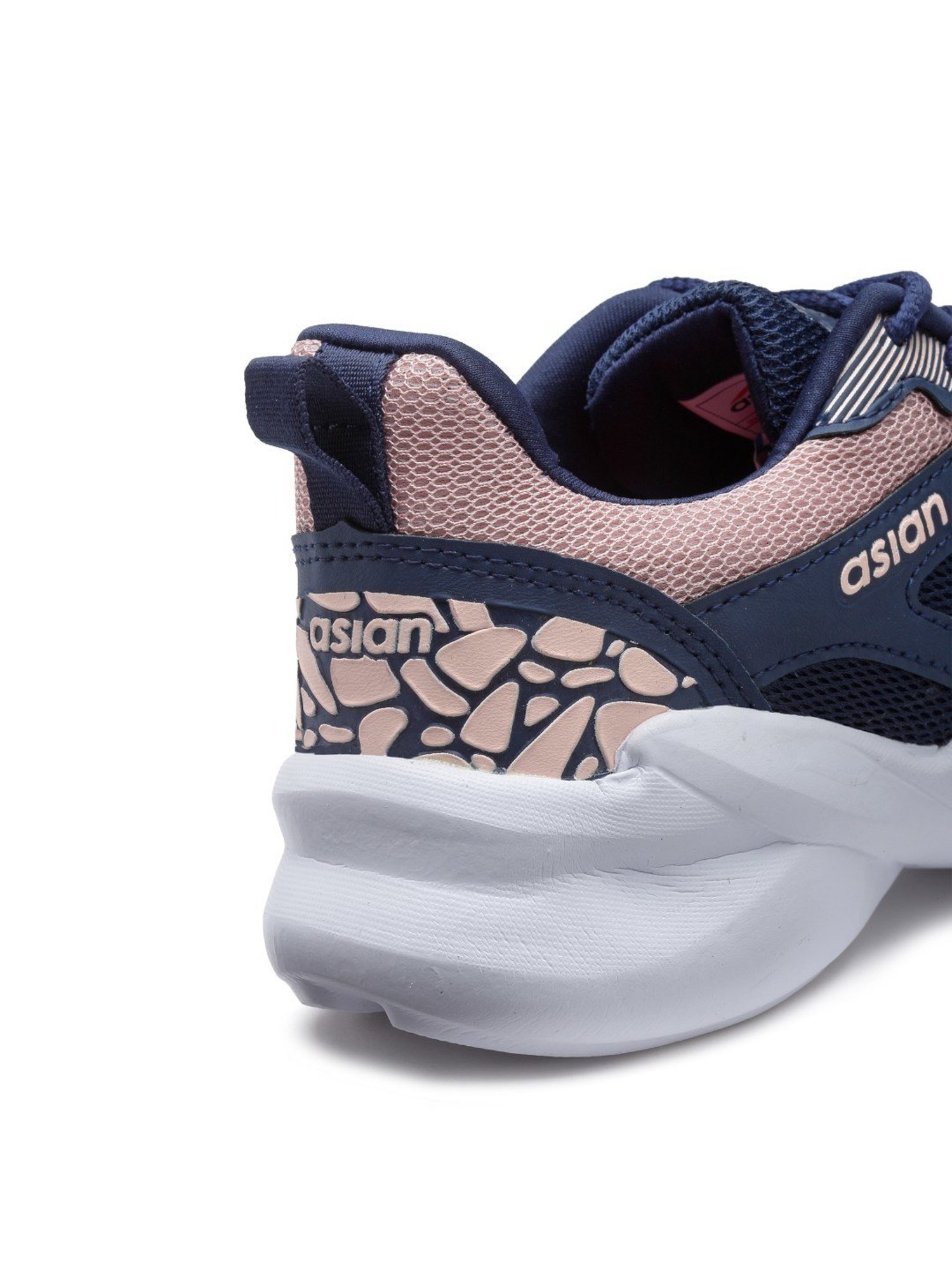 Asian Women's Navy Running Shoes