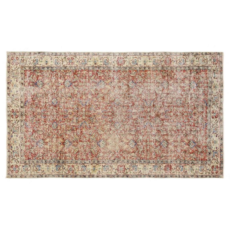 5'1"x8'9" Vintage One-of-a-Kind Marjon Rug Orange - Revival Rugs