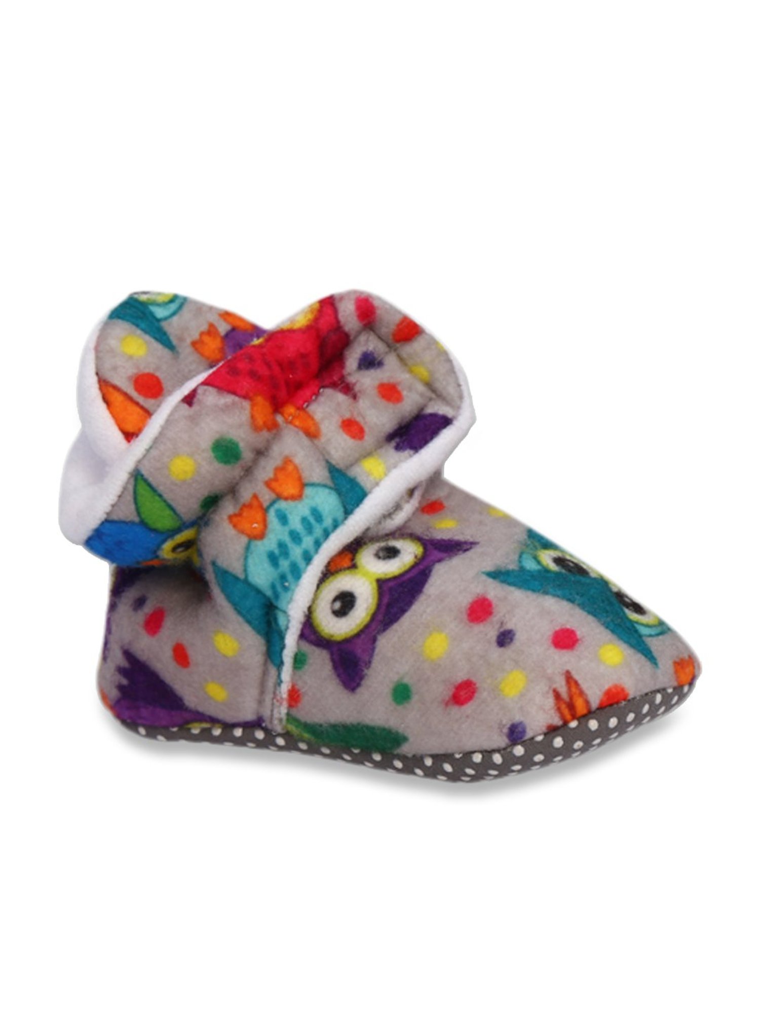 Tiny Bugs Kid's Grey Casual Booties