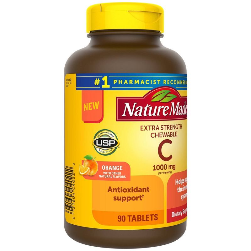 Nature Made Chewable C 1000mg Tablets - 90ct