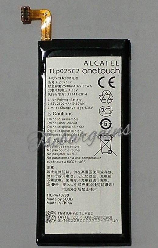 T MOBILE METROPCS ALCATEL ONETOUCH FIERCE 4 OT5056W OT5056N POP 4 PLUS TLP025C2