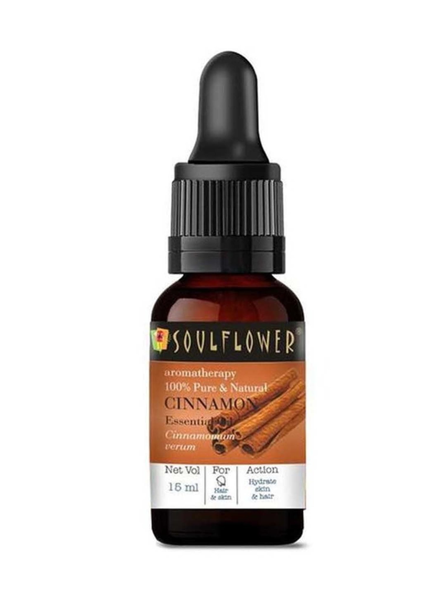 Soulflower Essential Oil Cinnamon - 15 ml