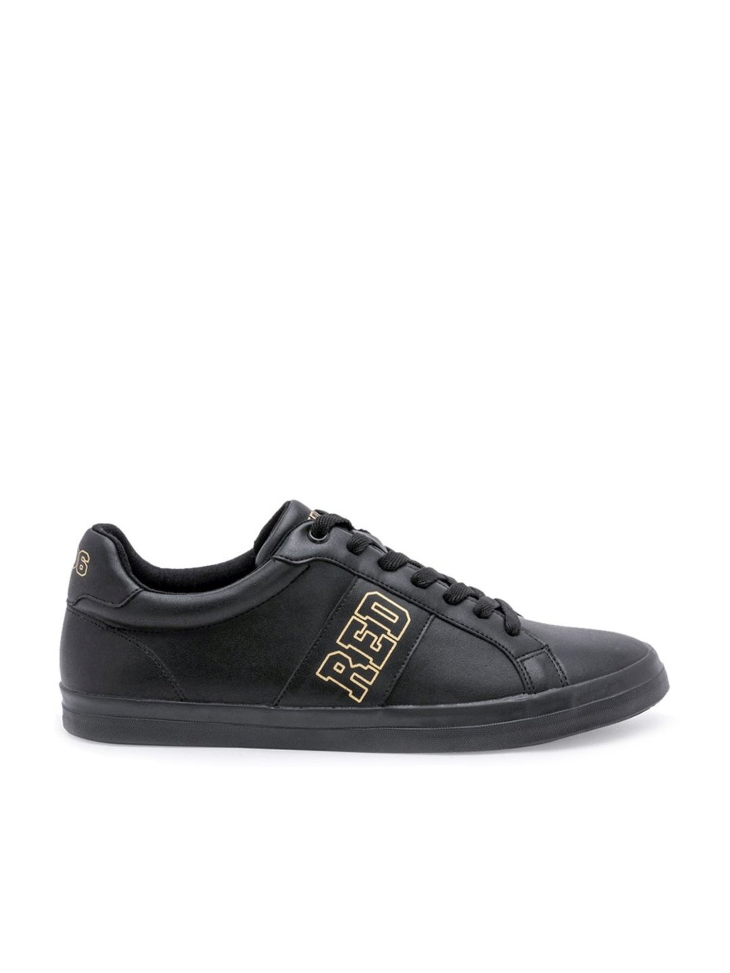 Red Tape Men's Black Casual Sneakers